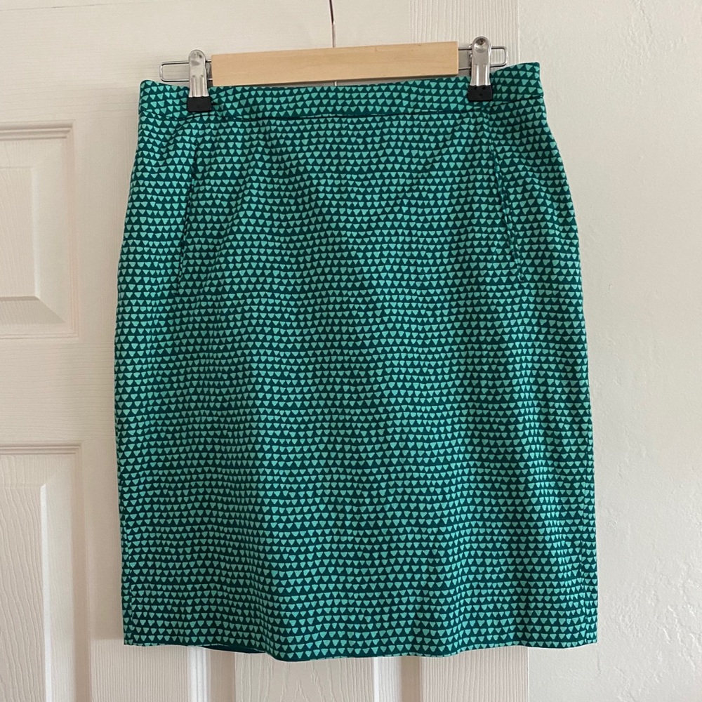 Halogen | Teal mini skirt